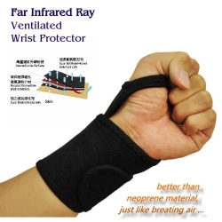 複製-(04026) New Breathing Far Infrared Ray Sports Wristbands Wrist Supporter